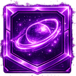Purple orbit boost card
